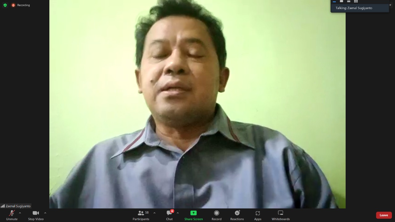 Sambutan Kaprodi D3 Rekam Medis dan Informasi Kesehatan UDINUS oleh Bapak Dr.dr. Zaenal Sugiyanto, M.Kes.